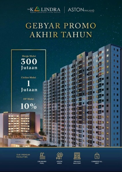 Apartemen The Kalindra. (Foto istimewa)
