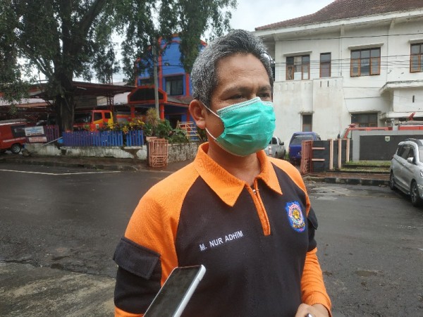Kasat Pol PP, Kota Batu M. Nur Adhim saat ditemui, Jumat (4/12/2020)