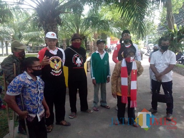Suasana Peringatan Hari Disabilitas Internasional 2020 Banyuwangi di depan TMP Banyuwangi (Nurhadi Banyuwangi Jatim Times)