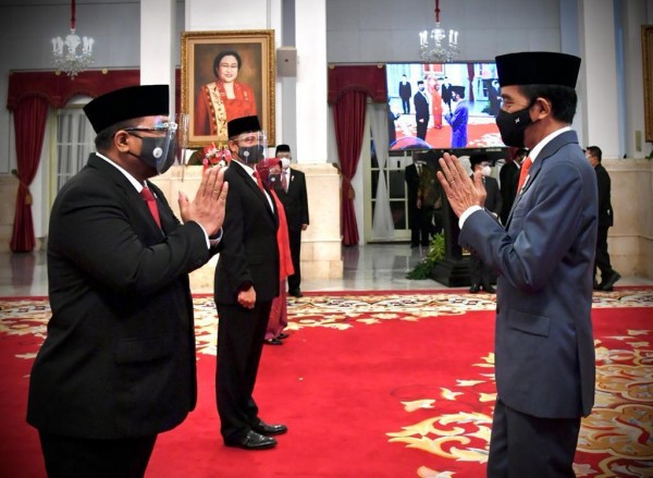 Gus Yaqut ketika dilantik sebagai Menteri Agama