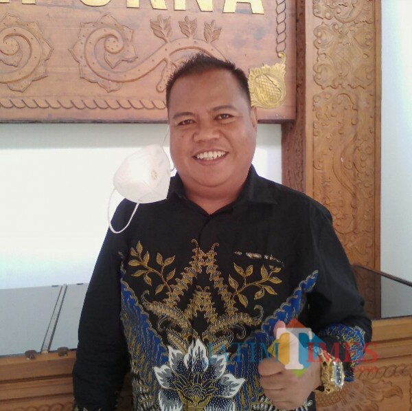 Agung Setyo Wibowo, calon ketua Askab PSSI Banyuwangi. (Nurhadi Banyuwangi Jatim Times)