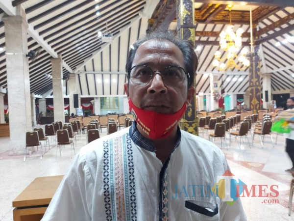 Kepala Dinas Kesehatan Kabupaten Malang, Arbani Mukti Wibowo saat ditemui awak media di Pendopo Agung Kabupaten Malang. (Foto: Dok. JatimTimes)