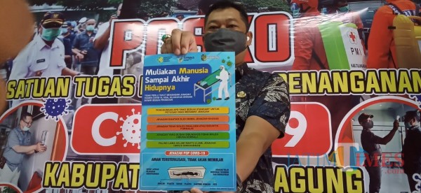 juru bicara satgas penanganan covid-19 Tulungagung, Galih Nusantoro (Foto: Joko Pramono for JatimTIMES).