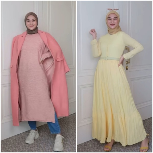 Outfit untuk segala musim ala influencer Indah Nada Puspita. (Foto: Instagram @indahnadapuspita).