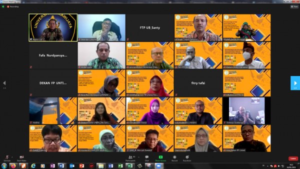 34 Dekan FTP se -Indonesia yang melakukan penandatanganan MoA (Ist)
