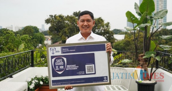 Label SIBV Safe Guard yang diraih PT Pegadaian
