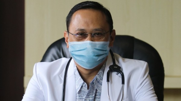 dr. Fauzan Adima, selaku juru bicara Gugus Tugas Percepatan Penanganan Covid-19 Kota Kediri. (Foto: Ist)