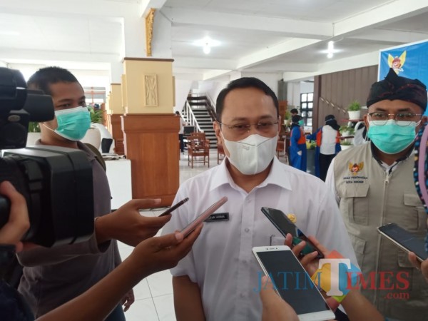 dr Fauzan Adima, Juru Bicara Gugus Tugas Penanganan Percepatan Covid-19 Kota Kediri. (Foto: Bams Setioko/JatimTIMES)