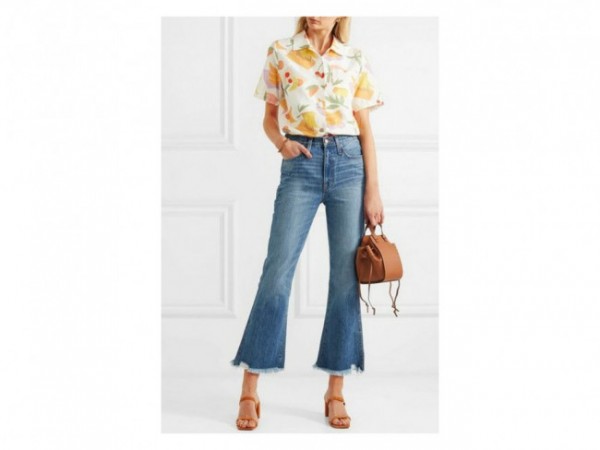 Tips Kenakan Cropped Flare Jeans 