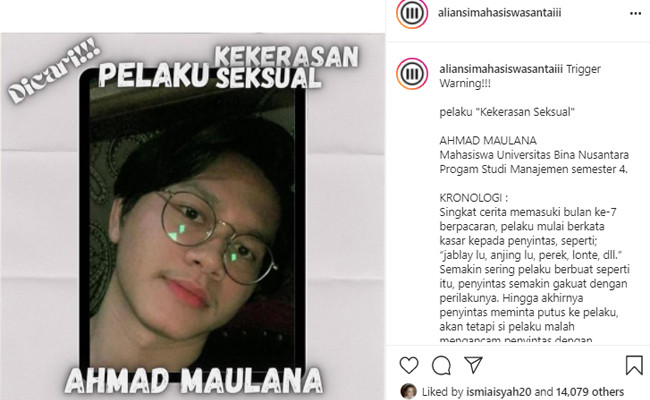 Kekerasan Binus