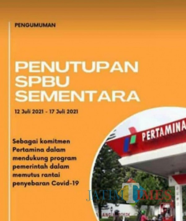 PPKM Darurat: Banyak Isu Hoaks Tersebar, Kini Giliran SPBU ...