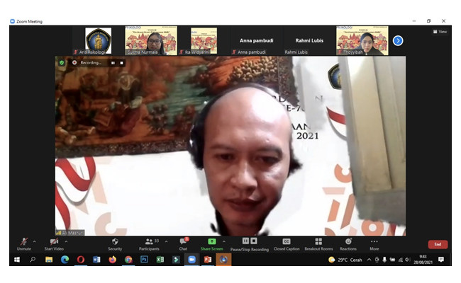 Peneliti dan Akademisi Jurusan Psikologi FISIP UB, Ali Mashuri, S.Psi., M.Sc., Ph.D.