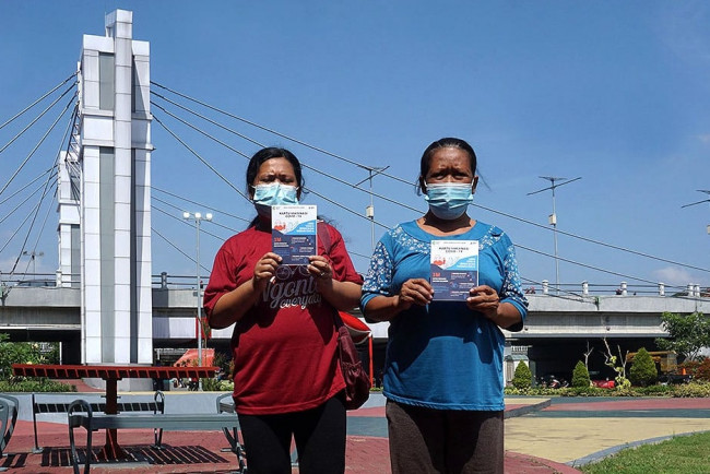 Pencapaian vaksinasi juga menjadi indikator pengukuran asesmen tersebut. (Foto: Dok Pemkot Kediri)