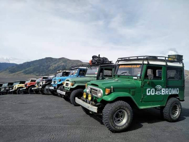 Kawasan lautan pasir Gunung Bromo yang ada di TNBTS.(Foto: Istimewa)