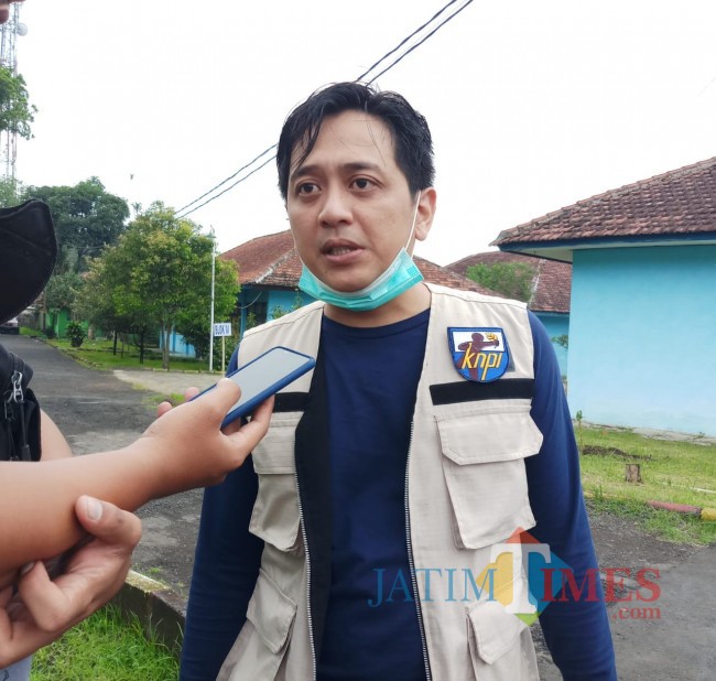 Ketua DPD KNPI Kota Malang, Hutama Budi Hindarta (foto: Hendra Saputra/JatimTIMES) 