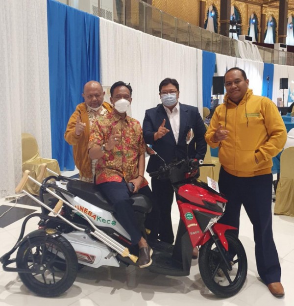 Dies Natalis, Unesa Launching Sepeda Motor Elektrik Khusus Disabilitas