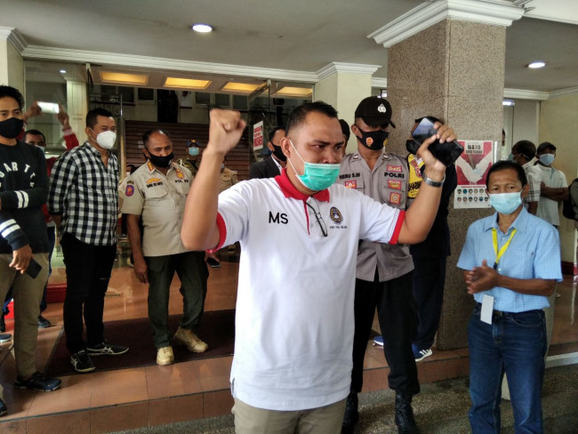 Syahroni, salah satu calon Ketua Askab PSSI yang batal maju karena menganggap dirinya sebagai tumbal politik.(Foto: istimewa).