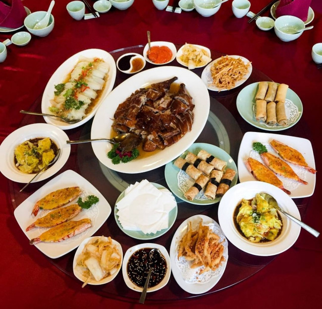 Menu di Restoran Ah Yat Abalone Malang.
