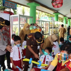 Kick Off Vaksinasi Covid-19, Pemkab Tulungagung Siapkan 89.276 Dosis untuk Anak Usia 6- 11 Tahun