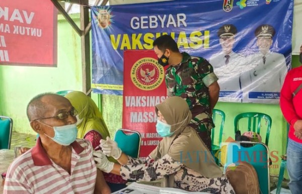 Pelaksanaan Vaksinasi Anak dan Umum oleh BIN Jatim di Tuban Lampaui Target