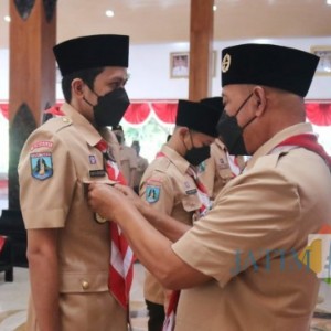 Wakil Bupati Trenggalek Gantikan Bupati Jadi Kakwarcab Pramuka