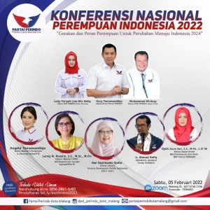 Prihatin Nasib Kaum Hawa, Perindo Kota Malang akan Gelar Konferensi Nasional Perempuan Libatkan Para Tokoh Papan Atas, Berikut Jadwalnya