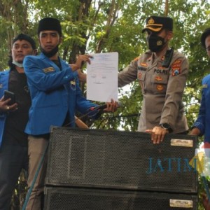Berikut Tuntutan Demo PMII Sumenep, Minta Oknum Wartawan Segera Ditangkap