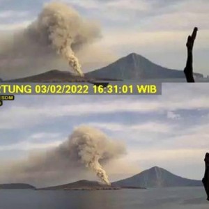 BMKG Keluarkan Peringatan Setelah Gunung Anak Krakatau Erupsi 9 Kali