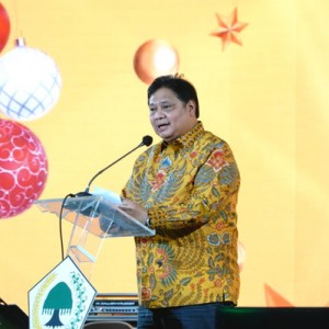 Airlangga Berharap di Usia 75 Tahun HMI Selalu jadi Lidah Rakyat Memperjuangkan Kesejahteraan