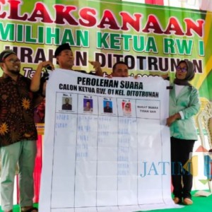 Pemilihan Ketua RW di Lumajang, Dilaksanakan Seperti Pilkades