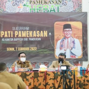 Safari OPD, Bupati Baddrut Tamam Tekankan Pola Kerja Sama demi Kemajuan Pamekasan