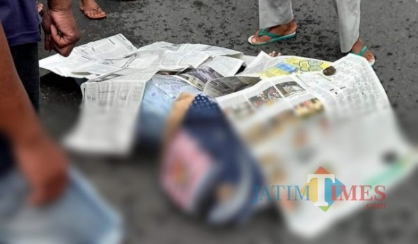 Pelajar di Tulungagung Tewas Tertabrak Truk di Barat Pasar Panjerejo