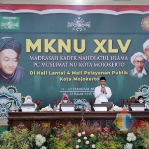 Buka Madrasah Kader NU, Wali Kota Mojokerto Ning Ita Doakan Semua Peserta Bisa Lulus