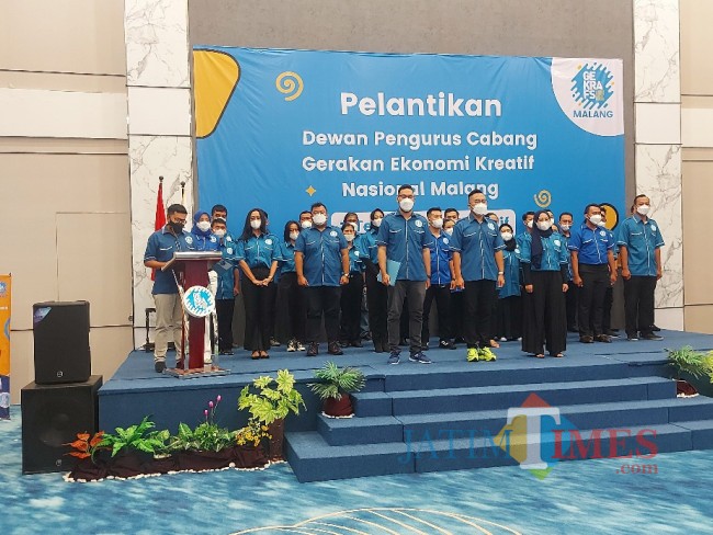 Pelantikan DPC Gekrafs Malang.