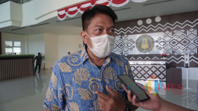 Plt Kepala Disparbud Kabupaten Malang, Made Arya Wedhantara (foto: Amin/JatimTIMES) 