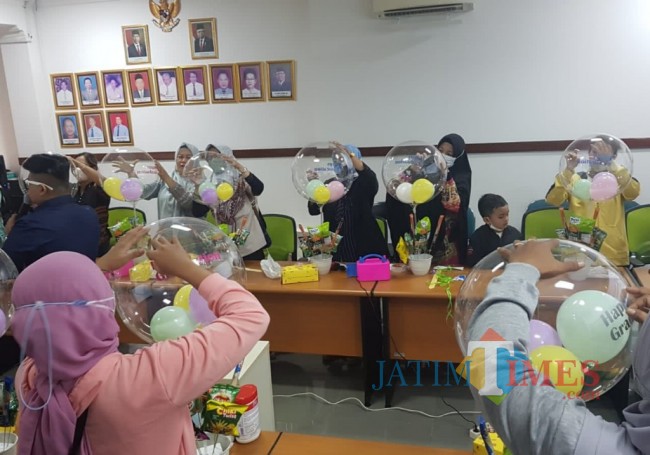 Para ahli waris saat mengikuti pelatihan.