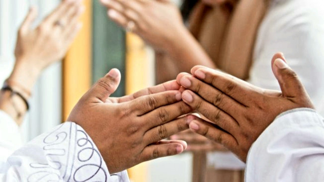 Ilustrasi Halal Bihalal.(Foto: Istimewa).