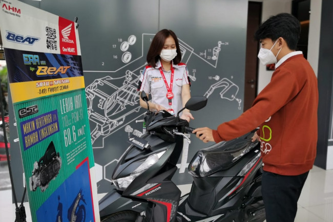 Inden Motor Dapat Hadiah Motor Hanya di Dealer Honda Jatim. (Foto. Dok. MPM Honda Jatim)