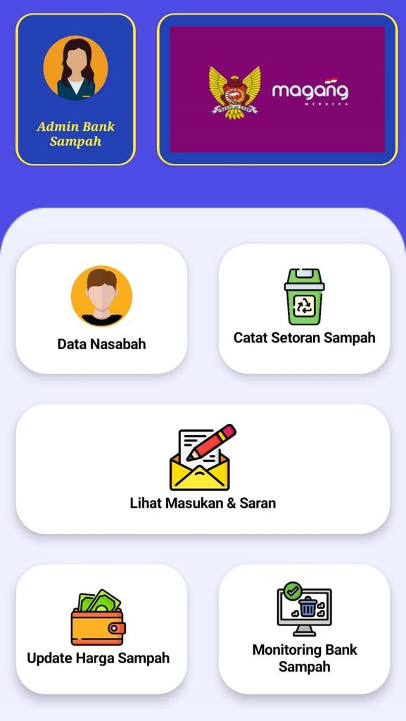 Aplikasi E-Bank Sampah 