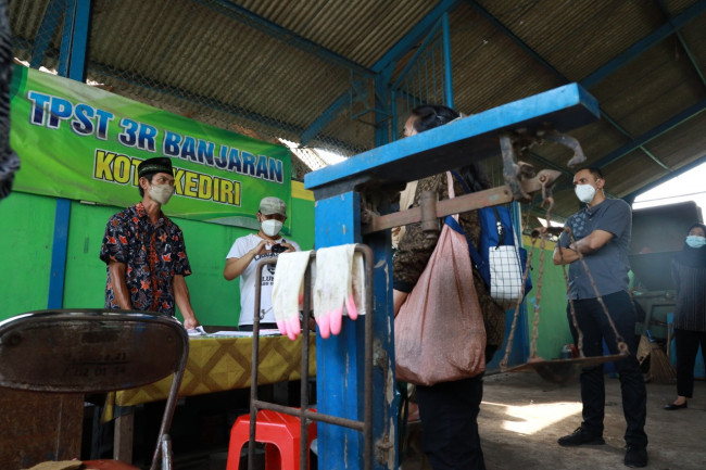 Bank Sampah Banjaran Kota Kediri. (Foto: Dok. Istimewa)