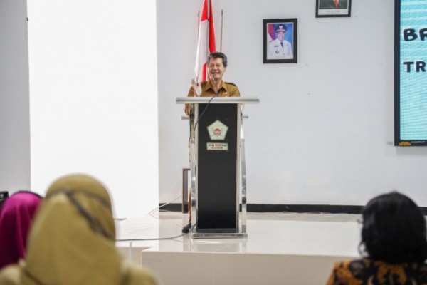 Gabungan Organisasi Penyelenggara Taman Kanak-Kanak Indonesia (GOPTKI) Kota Kediri kolaborasi dengan Dinas Pendidikan Kota Kediri menggelar Workshop Branding Sekolah dan Training Guru Kreatif PAUD di aula Dinas Pendidikan Kota Kediri, Selasa (14/6). (Foto: Dok. Istimewa)