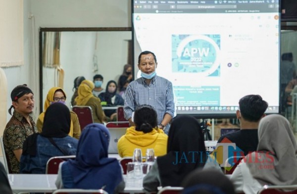 Dinas Kominfo Kota Kediri  persiapkan jelang kompetisi.(foto : istimewa)