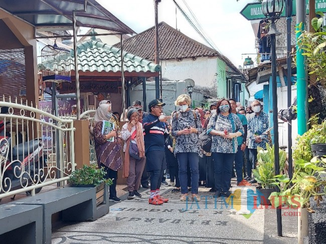 Wali Kota Malang Sutiaji di Kayutangan Heritage.