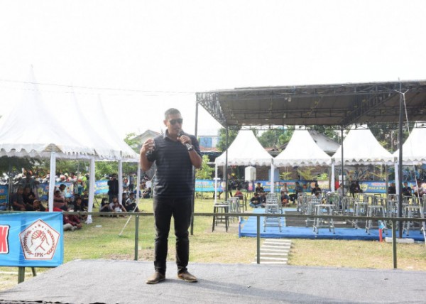 Lomba Burung Berkicau memperebutkan Piala Wali Kota Kediri 2022, Minggu (10/7).&nbsp;(Foto: Dok. Istimewa)
