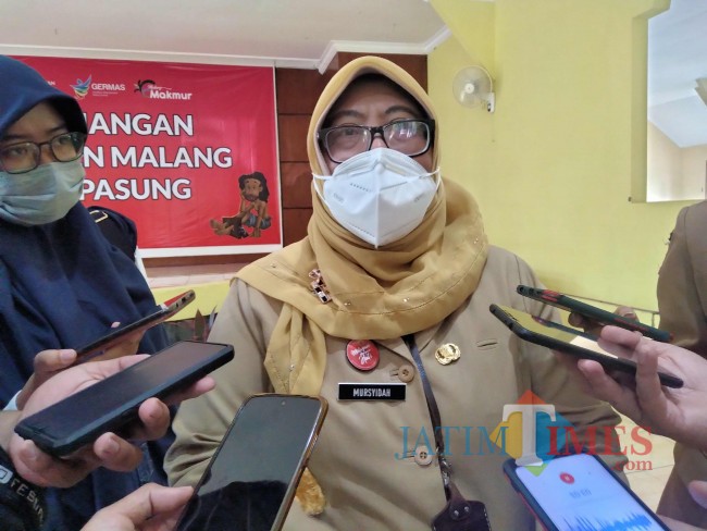 Plt Kepala Dinkes Kabupaten Malang, Mursyidah.(Foto: Riski Wijaya/MalangTIMES).