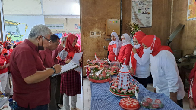 Meriahkan HUT RI ke-77, PT Cakra Guna Cipta Gelar Lomba untuk Karyawan
