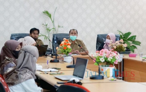 Dinas Kominfo dan Bappeda Kota Kediri gelar rencana aksi.(foto : istimewa)