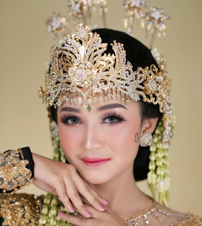 Zoom in make up dari Yana Wedding Beauty Care (foto: Instagram yana_wedding) 