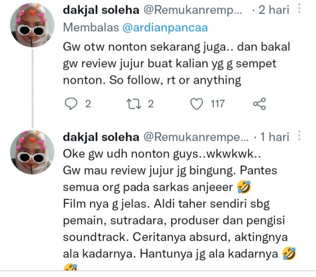 Review Netizen Film Aldi Taher