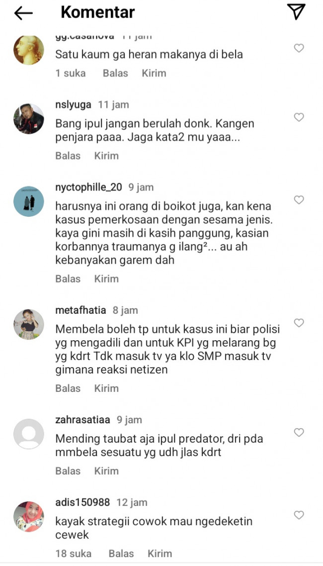 Komentar netizen